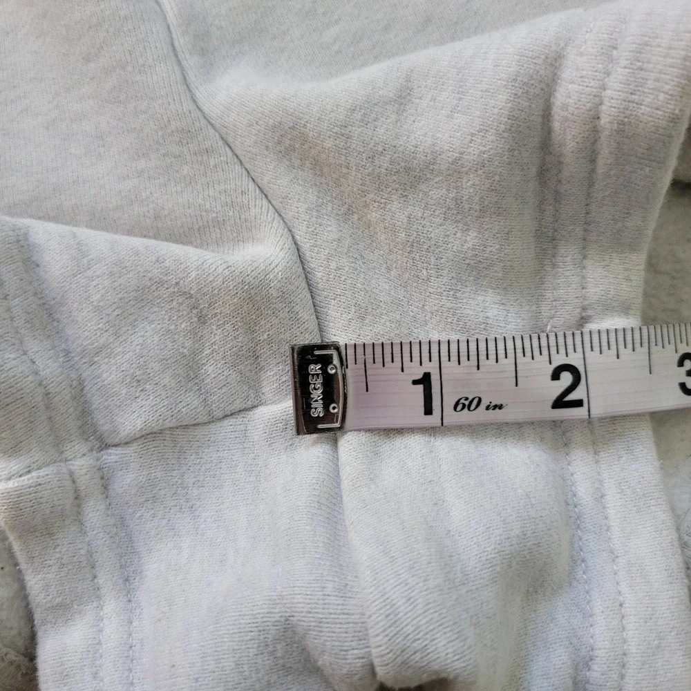 Tna Women XS Cozy Fleece Perfect Sweat Shorts Heather Grey Elastic Waist Relaxed